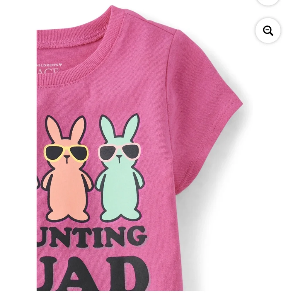 The Children’s Place Toddler Girls Pink Graphic T-Shirt Size 5T NWT